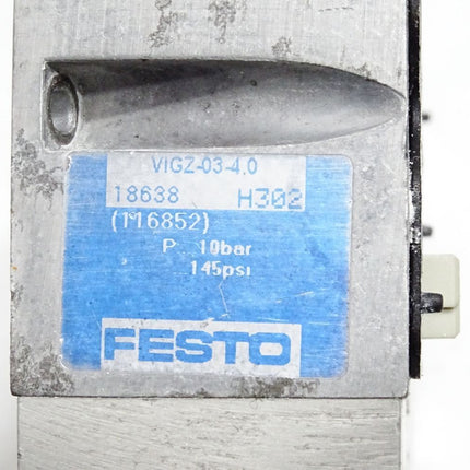 Festo 18638 VIGZ-03-4 Druckzonen-Einspeisplatte - Maranos.de