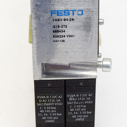 Festo 668434 VABV-S4-2S-G18-2T2 Verkettungsplatte + - Maranos.de
