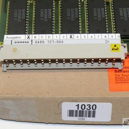 Siemens 6AB6121-0AA Schnittstellenbaugruppe 6AB6 121-0AA Version: A03 - Maranos.de