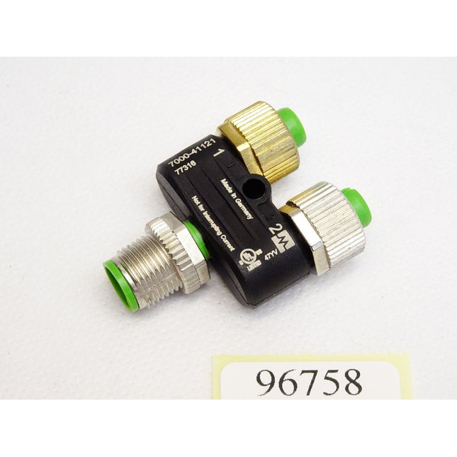 Murr Elektronik 7000-41121 T-Stück M12 Stift + 2x M12 Buchse / Neu - Maranos.de