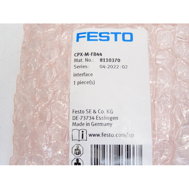 Festo 8110370 CPX-M-FB44 Interface / Neu OVP - Maranos.de