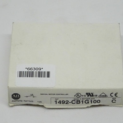 Allen Bradley 1492-CB1G100 Ser. C Motorkontrolle 1492CB1G100 / 10A NEU-OVP - Maranos.de