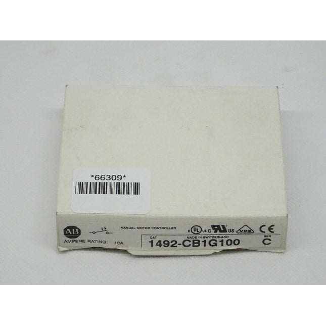 Allen Bradley 1492-CB1G100 Ser. C Motorkontrolle 1492CB1G100 / 10A NEU-OVP - Maranos.de