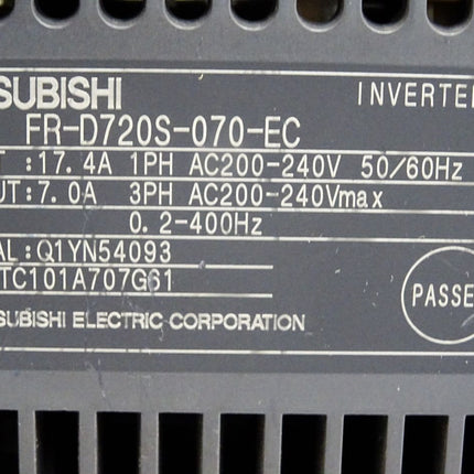 MItsubishi FR-D720S-070-EC Inverter 1.5kW - Maranos.de