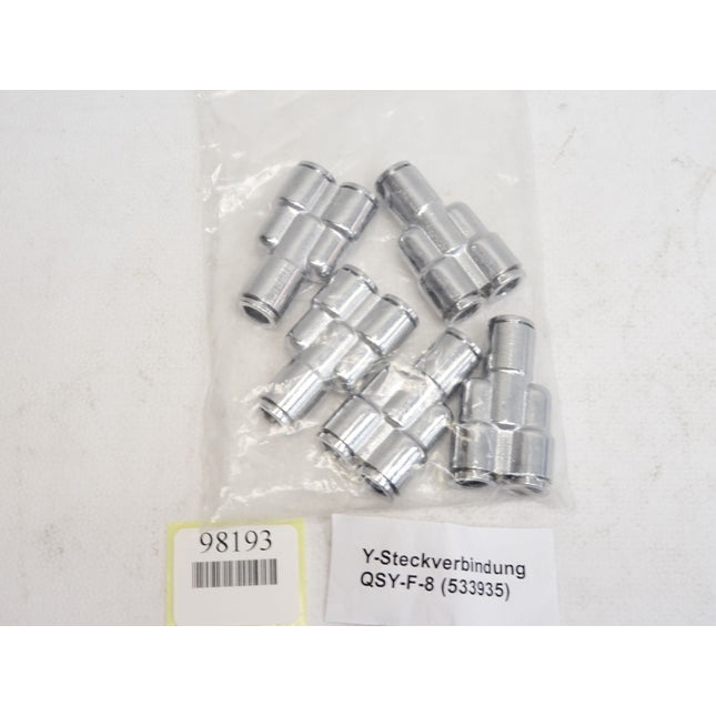 Festo Y-Steckverbindung QSY-F-8 533935 / Inhalt : 5 Stück / Neu - Maranos.de