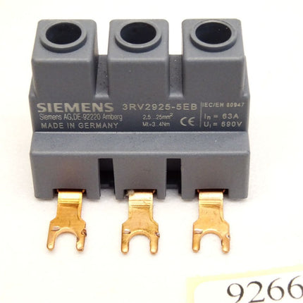 Siemens 3-Phasen-Einspeiseklemme 3RV2925-5EB - Maranos.de