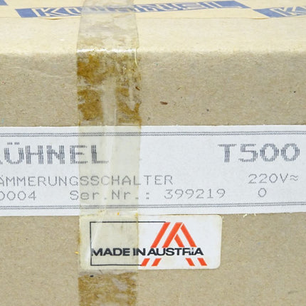 Kühnel Dämmerungsschalter T500 / Neu OVP - Maranos.de