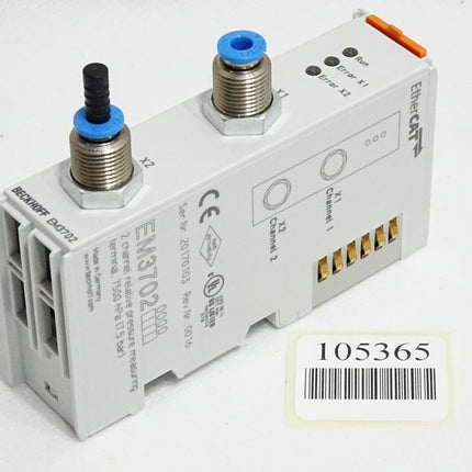 Beckhoff EM3702 0000 EtherCAT-Klemme 2-Kanal-Analog-Eingang Relativdruck - Maranos.de