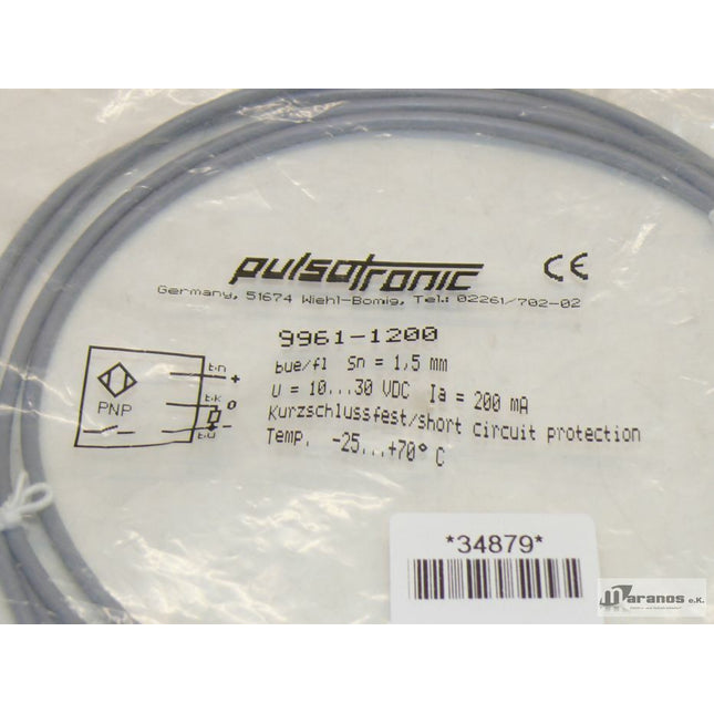 NEU-Versiegelt Pulsotronic 9961-1200 Induktiver Nährungsschalter - Maranos.de