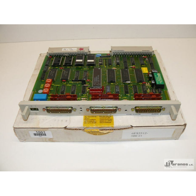 Siemens 6ES5512-5BC21 Simatic S5 6ES5 512-5BC21 E: 05 - Maranos.de