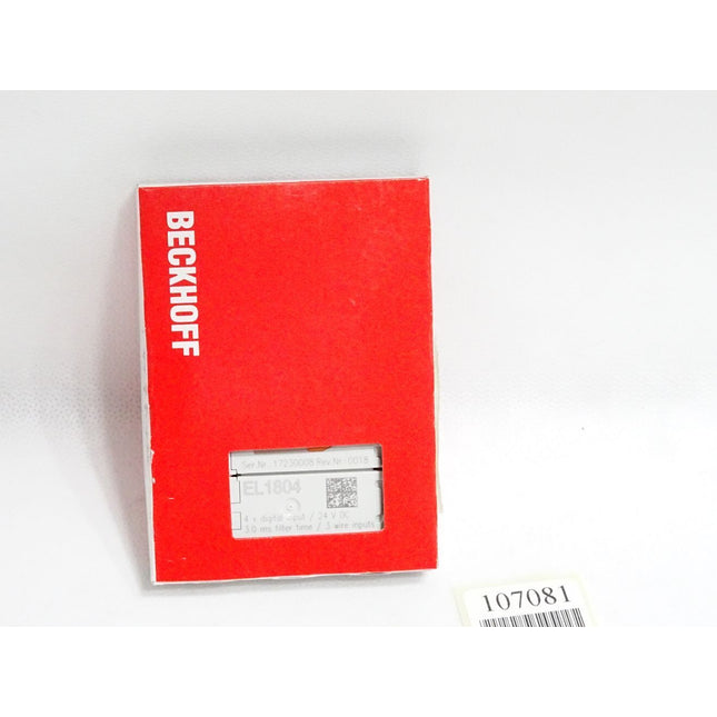 Beckhoff EL1804 digitale Eingangsklemme / Neu OVP - Maranos.de