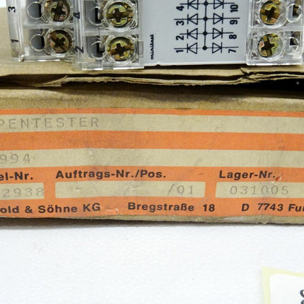 E.Dold & Söhne MK9994 / 0012938 / Lampentester / Neu OVP - Maranos.de