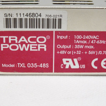 Traco Power TXL035-48S 35W Power Supply - Maranos.de