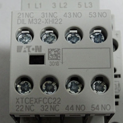 Eaton Leistungsschütz XTCE025C32TD DILM25-32 RDC24 DILM25-10 XTCE025C10 DILM32-XHI22 XTCEXFCC22 / Neu OVP - Maranos.de