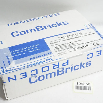 Procentec ComBricks 1 Channel RS485 SCOPE Repeater Type 1 101-201210 / Neu OVP versiegelt - Maranos.de
