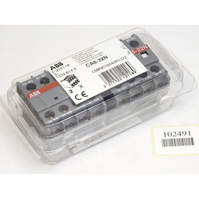 ABB Hilfsschalter CA5-22N / 1SBN010040R1222 / Inhalt : 2 Stück  / Neu OVP - Maranos.de