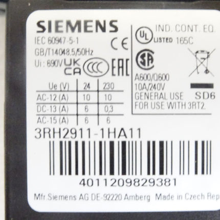 Siemens Sirius 3RT2026-1BB44 - Maranos.de