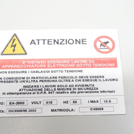 ICM Elveco EA-2000 415V 10A / Spannungsregler - Maranos.de