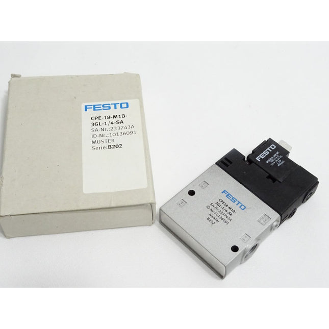 Festo Ventil 10136091 CPE-18-M1B-3GL-1/4-SA / Neu OVP - Maranos.de