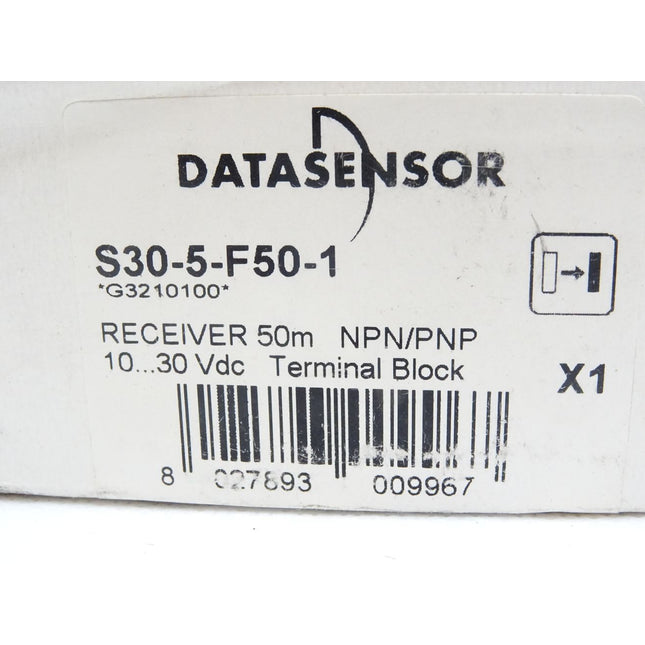 Datasensor S30-5-F50-1 Receiver 50m / Neu OVP - Maranos.de