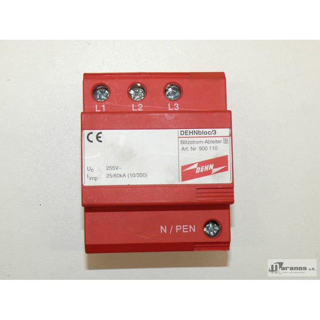 DEHN bloc/3 Blitzstrom-Ableiter 900 110 Überspannungsableiter - Maranos.de