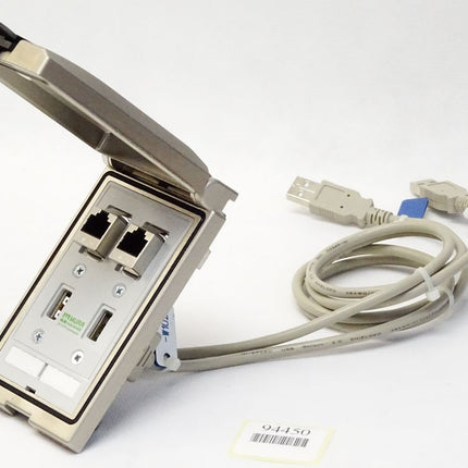 Murr Elektronik 4000-68113-0000000 Modlink Einbaurahmen + MSDD Datensteckverbindereinsatz 4000-68000-0990000 - Maranos.de