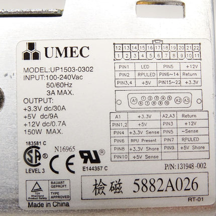 Umec UP1503-0302 5882A026 Power Supply 150W - Maranos.de