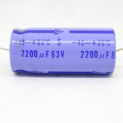 Kondensator JAPAN  8152 40~ +85° C S -40 2200 µF 63V - Maranos.de