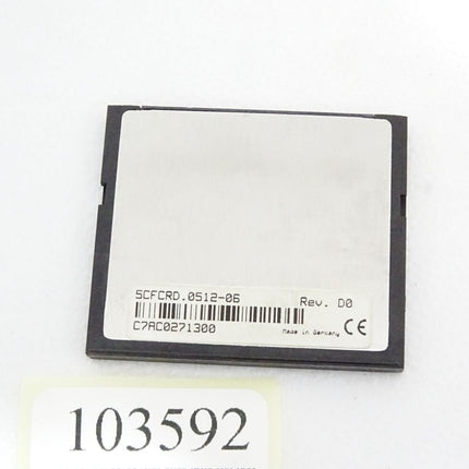 B&R CompactFlash 5CFCRD.0512-06 512MB - Maranos.de