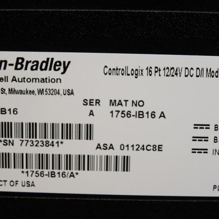 Allen-Bradley ControlLogix 1756-IB16 Input Module DC Digital / Neu - Maranos.de