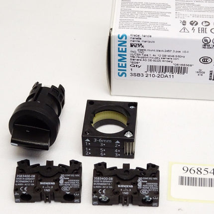 Siemens Knebel schwarz 3SB3210-2DA11 / Neu OVP - Maranos.de