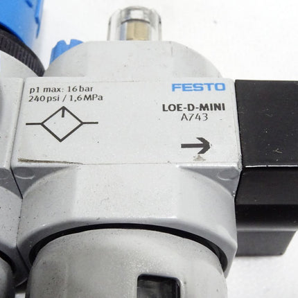 Festo Wartungseinheit FRC-3/8-D-MINI LOE-D-MINI 162734 - Maranos.de