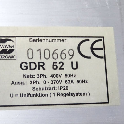 Güntner Elektronik Unifunktion 1 Regelsystem GDR52U 63A - Maranos.de