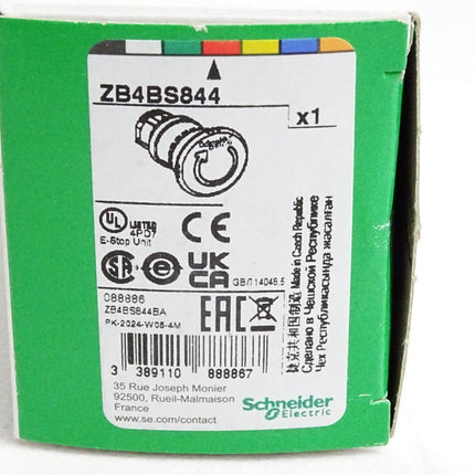 Schneider Electric ZB4BS844 Not-Aus/Not-Halt-Schalter / Neu OVP - Maranos.de