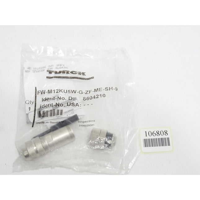 Turck FW-M12KU5W-G-ZF-ME-SH-9 Field-Wireable Connector / Neu OVP - Maranos.de