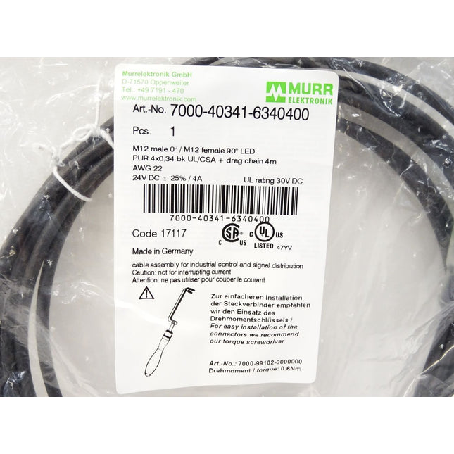 Murr Elektronik 7000-40341-6340400 / Neu OVP - Maranos.de