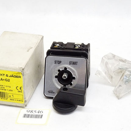 Benedikt & Jäger M10H M10HESEA+G2 Stop-Start Ein-Aus-Schwenktaster 1-polig / Neu OVP - Maranos.de