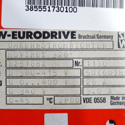 SEW Eurodrive Umkehrstromrichter MOVIRET 328 825186X 0825186X - Maranos.de