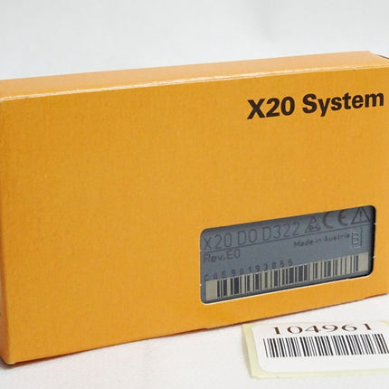 B&R X20DOD322 X20 DO D322 Rev.E0 8 digitale Ausgänge / Neu OVP - Maranos.de