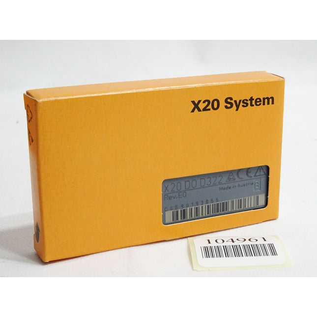 B&R X20DOD322 X20 DO D322 Rev.E0 8 digitale Ausgänge / Neu OVP - Maranos.de