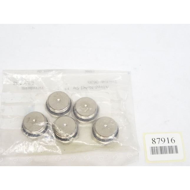 LEGRIS 0222 21 00 Gewindestopfen Innensechskant Messing vernickelt Gewindedurchmesser 1/2 / Inhalt : 5 Stück / Neu - Maranos.de