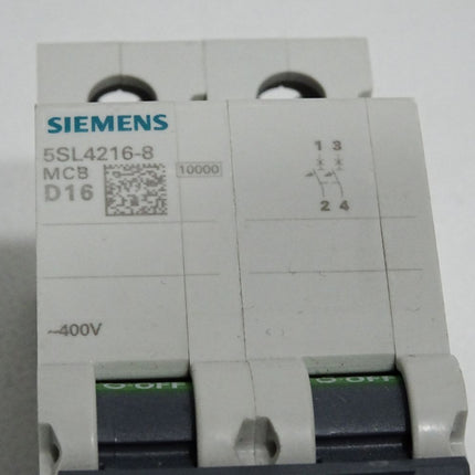 Siemens 5SL4216-8 MCB D16 Leitungsschutzschalter - Maranos.de