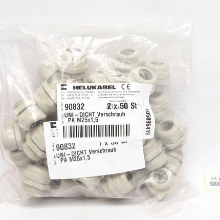 Helukabel UNI-DICHT Verschraub PA M25x1,5 / 90832 / Inhalt : 45 Stück / Neu OVP - Maranos.de