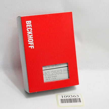 Beckhoff KL2552 0000 Busklemme  2-Kanal-Motion-Interface / Neu OVP - Maranos.de