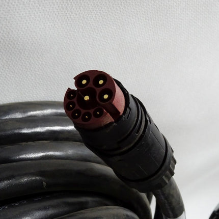 LQ Group X-TEC 23 Leistungsstecker mit Kabel 3+PE+5 Kunststoff gerade 1116874-02000 ca 20m / Unbenutzt - Maranos.de