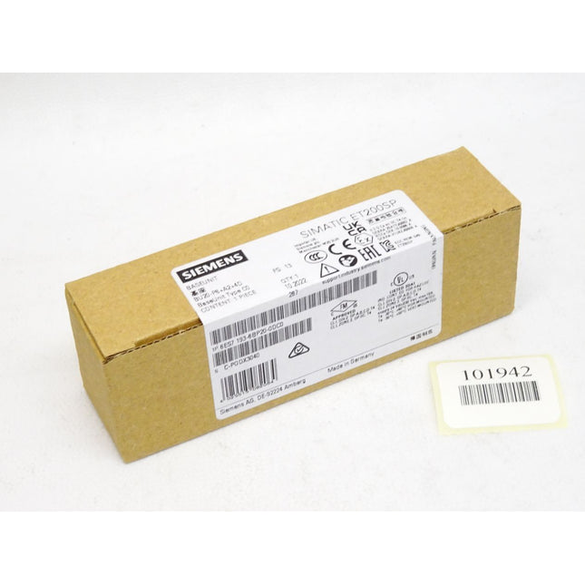 Siemens ET200SP Base Unit 6ES7193-6BP20-0DC0 6ES7 193-6BP20-0DC0 / Neu OVP versiegelt - Maranos.de
