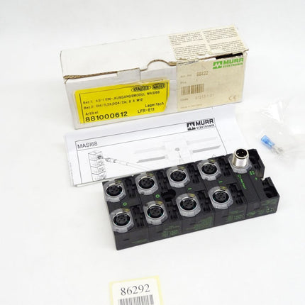 Murr Elektronik 56422 / MASI68 / DI4 DO4 Y 8xM12 / Neu OVP - Maranos.de