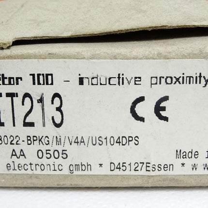 Ifm Electronic Efector 100 IIT213 IIK3022-BPKG/V4A/US104 Induktiver Sensor / Neu OVP - Maranos.de