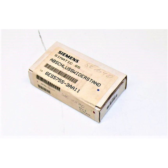 SIEMENS 6ES5755-3AA11 / 6ES5 755-3AA11 Abschlusswiderstand NEU OVP - Maranos.de