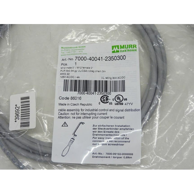 Murr Elektronik 7000-40041-2350300 / Code 86016 NEU - Maranos.de